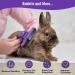 TIMINGILA Self-Cleaning Slicker Brush for Pets - Grooming Tool for Dogs, Cats, and More - Purple - Buy Online on GoSupps.com