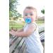 Pure Hunny Pacifier Set - 2-Pack Blue & Green Medical Grade Silicone | Newborn & Up - Buy Online on GoSupps.com