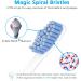 4 Pack Replacement Toothbrush Heads for Philips Sonicare E Series - Professional Cleaning & Whitening Refills with Magic Spiral Bristles - Buy Online on GoSupps.com