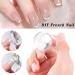 Niceneeded 6-Part Nail Art Scrub Set - French Smile Line Tools with Silicone Stamper Clear Heads & Nail Scraper for DIY Nail Art - Buy Online on GoSupps.com