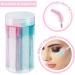 GCQQ 100PCS Disposable Eyelash Brushes & Spoolies with Container - Pink & Blue Lash Extension Tools - Buy Online on GoSupps.com