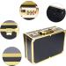 Professional Barber Case | Portable Stylist Travel Kit | Hair Tool Storage Box for Scissors Hair Dryer and Accessories (Gold - Buy Online on GoSupps.com