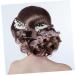 Housoutil Rhinestone Hair Clip Decorative Hair Clips Bling Hair Clips Rhinestones Hair Barrette Bridal Headpiece Hair Barrettes Tiara Hair Clips for Women Purple Fine Bride Spring Clip Metal - Buy Online on GoSupps.com