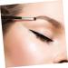 Baluue 12 Pcs Flat Eyebrow Brush Eyebrow Eyeliner Brush Eyeliner Makeup Brush Eye Brush Wooden Handle Black - Buy Online on GoSupps.com