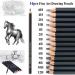 Heshengping 39pcs Sketching Pencil Set and Art Supplies Kit for Adults and Children - Including Graphite, Charcoal, Watercolor Pencils, Erasable Pen, Perfect for Beginners and Artists - Buy Online on GoSupps.com