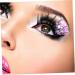FRCOLOR 3 Pairs Fluorescent False Eyelashes Lashes with Color Lashes with Glitter Colored Lashes Glitter Lash Extensions Glitter Lashes Long Fake Eyelash Slim High-grade Fiber Sequins 3d - Buy Online on GoSupps.com