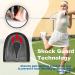 Plantar Fasciitis Heel Protectors - Adjustable Breathable Heel Cups for Pain Relief (4PCS Black) - Buy Online on GoSupps.com