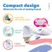 Liname Pacifier Chain for Girls - 4-Piece Gift Box + FREE Teething Ring | Perfect Baby Shower Gift - Buy Online on GoSupps.com