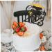 BESTonZON 6pcs 2023 Graduation Cake Decorating cake letters cupcake decorating graduation party favors class a customs 2022 graduation cake picks class of 2022 Glitter paper make up Ornament As Shown 15x14.3cm - Buy Online on GoSupps.com