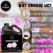 Naturevibe Botanicals Eau de g ranium hydrosol 947 2 g - Buy Online on GoSupps.com
