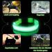 Jostift Luminous Elbe Rechargeable LED Dog Collar - Waterproof & Adjustable for Small/Medium Dogs - Super Bright with 3 Lighting Modes (Green) - Buy Online on GoSupps.com