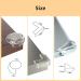 Baby Corner Protector Guards (18 Pack) - Furniture Edge Safety Bumpers - Clear Table Edge Cushion - Baby Proofing Corner Guards for Sharp Furniture - Buy Online on GoSupps.com