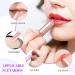 2pcs Silicone Lip Brushes with Cover - Portable Mini Lip Applicators for Lipstick & Lip Balm | Reusable Cosmetic Tools in 2 Colors - Buy Online on GoSupps.com