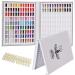 Noverlife Professional 216 Nail Colors Chart - White | Nail Gel Polish Display Booklet for Salon Nail Design | Color Swatches Practice Card Design Board - Buy Online on GoSupps.com