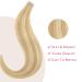 Buy If-Of-Hearted Tape Extensions - Real Hair Light Blonde Highlights | 10pcs 35cm Invisible Tape-In Extensions | Smooth Refill Pack - Buy Online on GoSupps.com