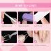 EARLMONI 432 pieces Almond Nail Tips - Full Coverage Soft Gel Nail Tips Set Prepolished Artificial Nail Tips Set with Glue Nail File Cuticle Pusher 12 Sizes Medium Almond Nail Tips - Buy Online on GoSupps.com