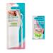 Gum Stimulator with Rubber Tip Refills - Premium Aluminum Designed Gum & Teeth Massager Stimulator - Effectively Remove Plaque & Prevent Gingivitis (4 Soft & 6 Normal Tips Included) - Green