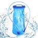 Moerae 1.5l 2l drinking bubble with bite valve leak-proof water tank drinking bag with protective cap drinking bag water bag for backpack drinking system for outdoor cycling camping walking