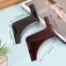 Beard Stencil & Comb Set - Perfect Beard Shaping Tool for Goat Beards Sideburns & Symmetrical Contours | 2 Pieces in Brown & Black - International Shipping Available - Buy Online on GoSupps.com