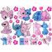 Lilo and Stitch 3D Wall Stickers - Children Cartoon Wall Decals for Nursery and Kids Playroom - 16.5X23.6 inch - Buy Online on GoSupps.com