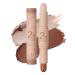 New 2 Colors Professional Makeup Wonder Stick Cream Contour Stick Face Shaping & Contouring Stick Double-Ended Contour Stick for Face Modification And Brightening (04#)