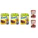 Italian Gourmet E.R. Nesquik Maxi Choco Pack of 3 chocolate bars 150g + Italian Gourmet 100% Italian peeled 2 x 400g