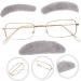Iwowhero Costume Glasses Set - Mustache Stick & Old Man Beard for Halloween - Adult Costume Accessories - Buy Online on GoSupps.com