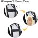 OSOCE Clear Transparent Sling Bag with Reflective Belt and Breathable Back Cushion - Black 2.0 M - Buy Online on GoSupps.com