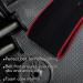 Strength Training Belt - Weightlifting Aid & Back Support for Lumbar Strength | Large Black/Red - Buy Online on GoSupps.com