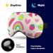 Buy Cute Hand Drawn Fruit Sleeping Mask - Rainbow Heart Eye Mask with Adjustable Strap for Comfortable Sleep | International Shipping - Buy Online on GoSupps.com