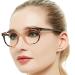 OCCI CHIARI Stylish Reading Glasses Women's Readers1.0 1.25 1.5 1.75 2.0 2.25 2.5 2.75 3.0 3.5 4.0 5.0 6.0 5017- Brown 5.0 x