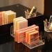 Eyeshadow Palette Organizer - Clear Divided Makeup Storage Rack for Dressing Table - Buy Online on GoSupps.com