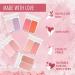 2-in-1 Cheek Tint Blush Palette: Long Lasting High Pigment Duo Compact - COCO CORAL - Buy Online on GoSupps.com