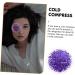 Angoily 2 Pairs Gel Eye Mask Round Cold Hot Eye Cover Cooling Eye Cover Women Eye Covers Reusable Eye Sleep Patch Under Eye Pad Fatigue Relaxing Eye Pads Summer Purple PVC Ice Cream - Buy Online on GoSupps.com