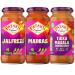 Patak's Jalfrezi Curry Sauce Jar 450g with Madras Curry Sauce Jar 450g & Tikka Masala Curry Sauce Jar 450g (3 Pack Mixed Bundle)