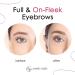 Marie-Jos & Co Blonde Henna Brow Tinting Kit - Long-Lasting, Water & Smudge Proof Dye for Eyebrow Spot Coloring - 5 Sachets, 50 Applications - Buy Online on GoSupps.com