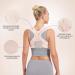 Posture Corrector for Women - Adjustable Upper Back Brace for Pain Relief | Breathable & Comfortable Neck & Shoulder Support (Medium - Buy Online on GoSupps.com