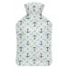 Hot Water Bottle With Lid Pirate And Anchor Rubber Hot Water Bag For Pain Relief Cramps Foot Warmer Hot And Cold Therapy