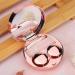 Broco Portable Pink Contact Lens Case - Round Plastic Storage Box for Travel & Home - Buy Online on GoSupps.com