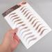  TOVINANNA 12 Sheets Waterproof Eyebrow Stickers Transferable Stickers for Makeup and Eyebrow Sculpting - Buy Online on GoSupps.com