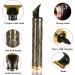 Professional Hair Clippers for Men - T Blade Trimmer, Zero Gap Blade, Cordless Rechargeable, Beard Trimmer Shaver - Hair Cutting Kit - Buy Online on GoSupps.com