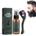 Huile Barbe 30ml Kit Spray Hydratant Soin Homme Qualit Sup rieure Bio Pour Barbe Soign e et Peaux Sensibles