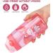A+ Choice 16oz BPA-Free Kids Water Bottle with Straw & Handle - Spill Proof, Easy-Clean, Dishwasher Safe - Cute Rabbit Pink - Buy Online on GoSupps.com