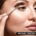 3-Piece Straight Pointed Tip Tweezers Set for Eyelash Extensions and Blackhead Removal - Classic Style 5.31 Inch - Precision Eyebrow Splinter - Lash Tweezers - 3 Count - Buy Online on GoSupps.com