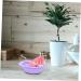 Mipcase 2pcs Cleaning Pad Makeup Brush Cleaning Scrubber Limpiador De Brochas De Maquillaje Makeup Brush Cleaning Cup Brush Cleansing Pad Face Cosmetic Brush Silica Gel Purple Make up - Buy Online on GoSupps.com