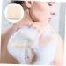 Loofah Back Brush Head - Travel Shower Scrubber for Body Rich Foaming Bath Cleanser | International Shipping Available - Buy Online on GoSupps.com