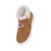FOCO Womens NFL Team Logo Fuzzy Brim Zipper Boots Kansas City Chiefs 8 Team Color