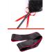French Feather Blindfold Eye Satin Mask Set | Red Feather French Crop | Faux Feather Eye Mask - Buy Online on GoSupps.com