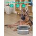 Pettom 2L Leakproof Dog Water Bowl | Non-Slip Travel-Friendly Design for Dogs | Antilabber & Large Black Pet Dispenser - Buy Online on GoSupps.com