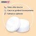 DemakUp Sensitive Cotton Pads for Face & Eyes - 100% Natural Cotton 93 Pieces - Gentle & Eco-Friendly Makeup Removal - Buy Online on GoSupps.com